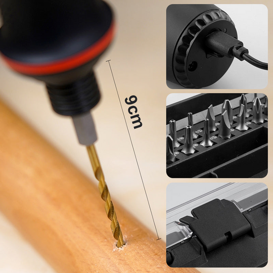Smart Elektrisk Skruetrækker Sæt til DIY Projekter med Intelligent Hastighedskontrol 5
