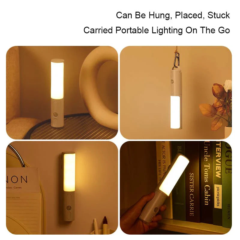 Smart LED Natlampe med Bevægelsessensor 0