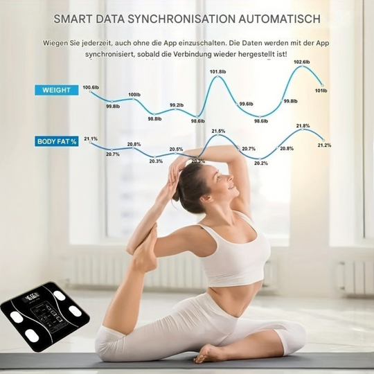 Smart Vægt med Kropsanalyse og App Integration 8