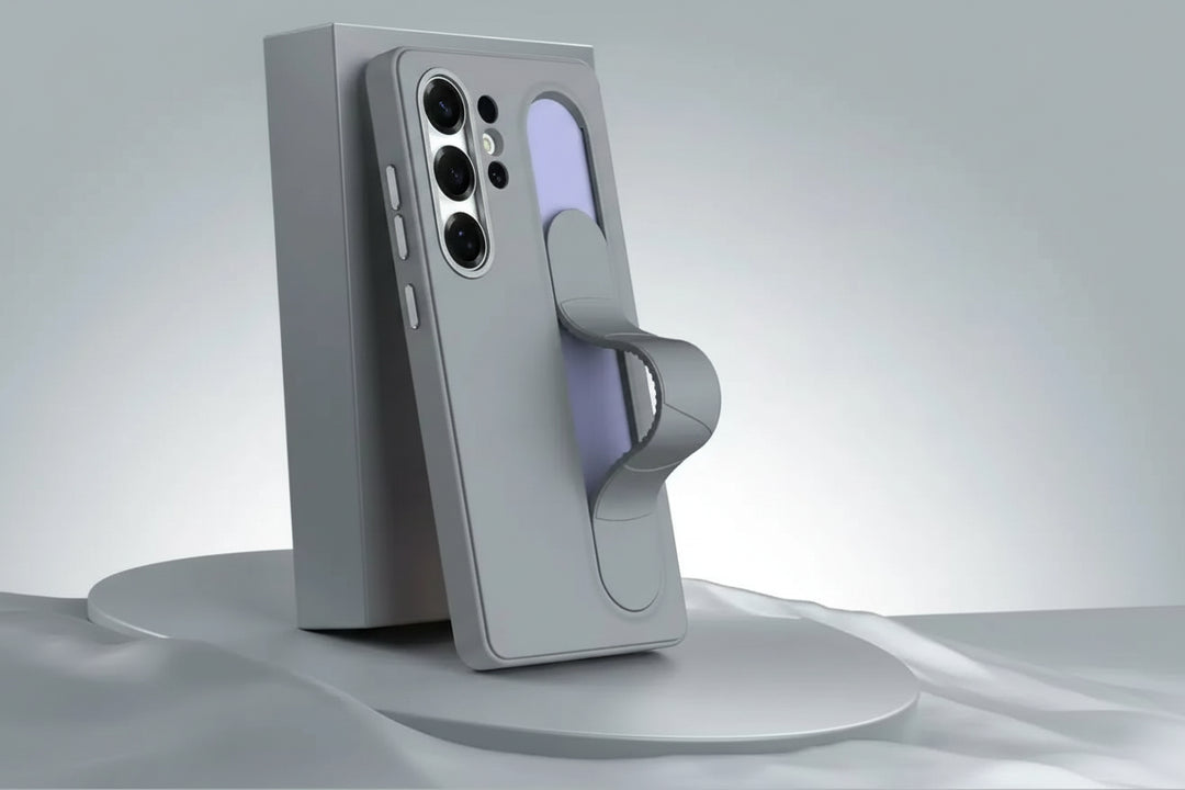 Smartphone Taske med Stativ til Samsung S25 S24 S23 Elegant Design 0