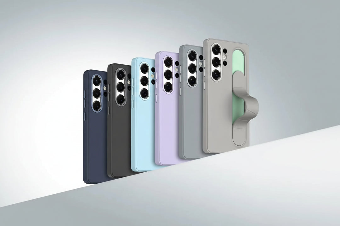 Smartphone Taske med Stativ til Samsung S25 S24 S23 Elegant Design 1
