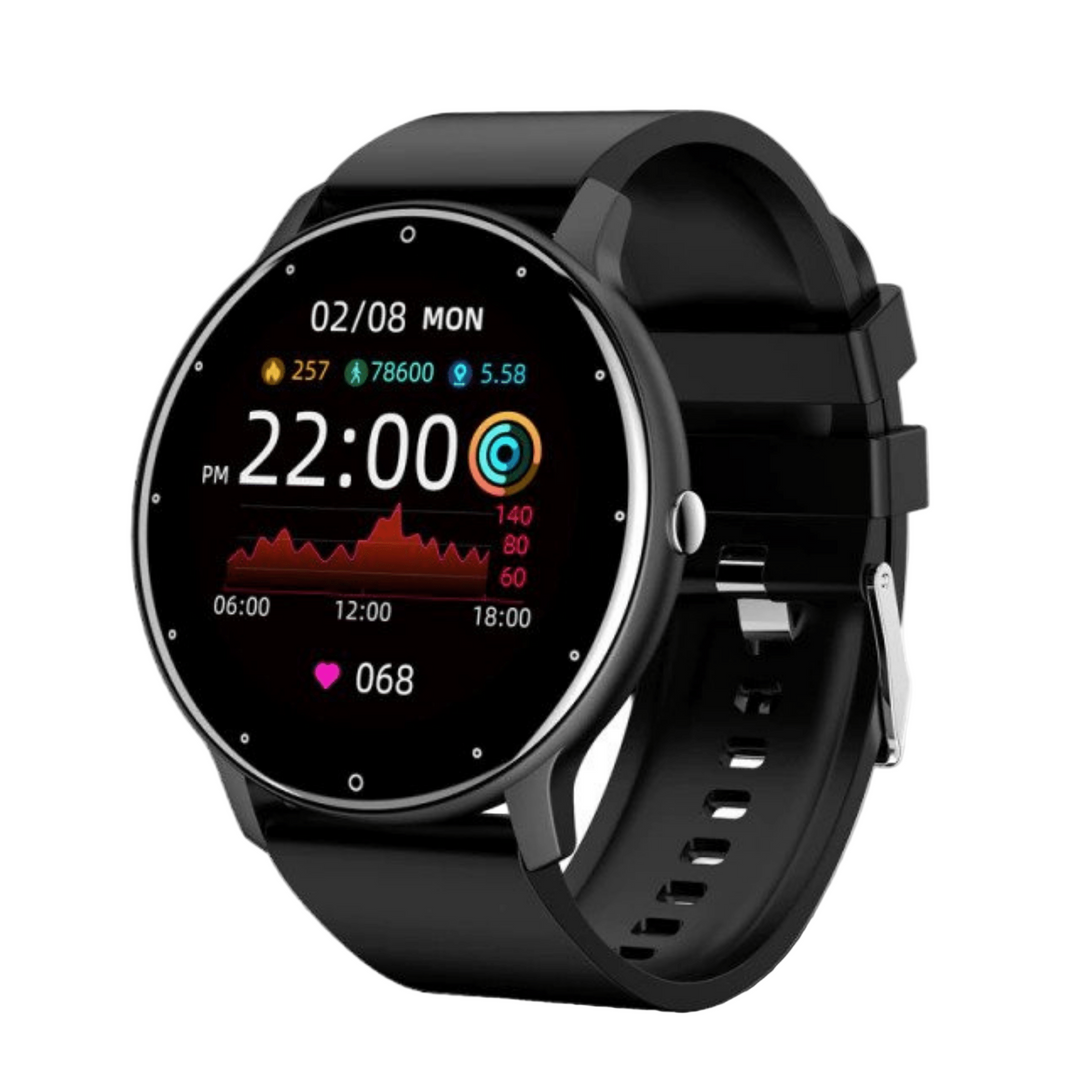Smartwatch til mænd og kvinder med HD Touchscreen 0