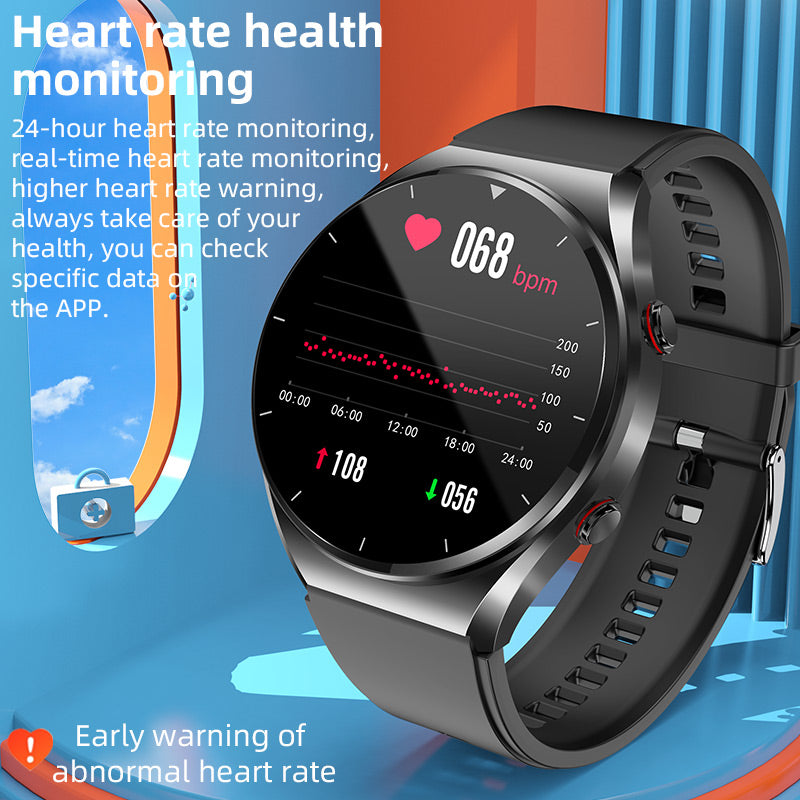 Smartwatch til sundhedsovervågning med EKG og pulsmåling 6