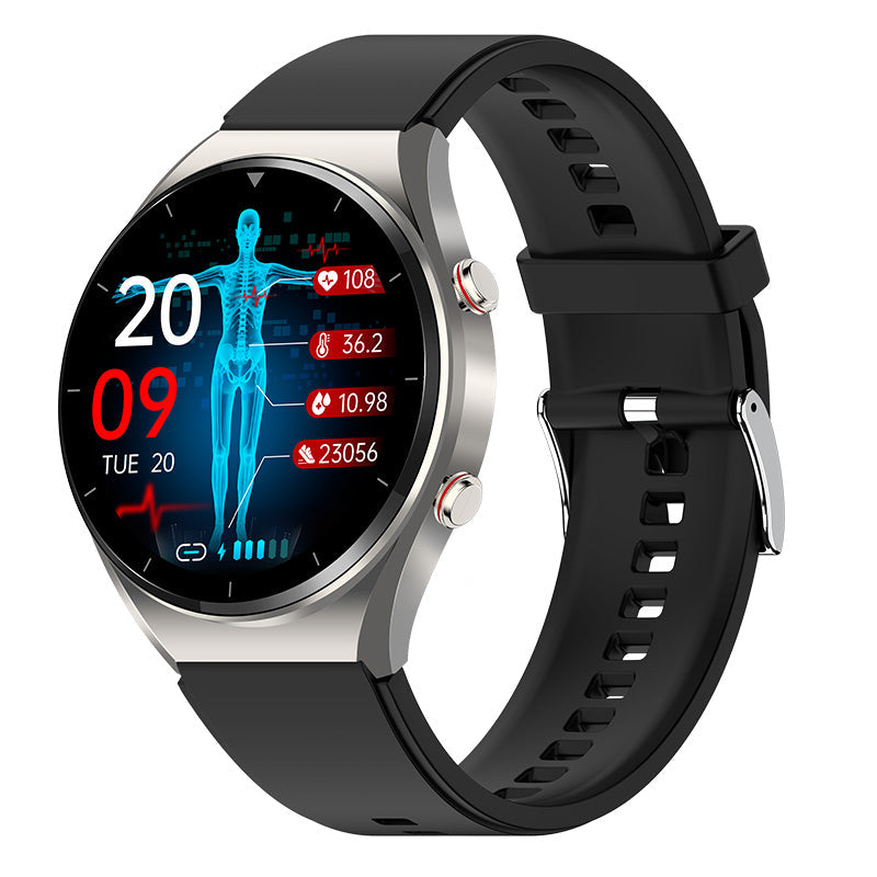 Smartwatch til sundhedsovervågning med EKG og pulsmåling 9