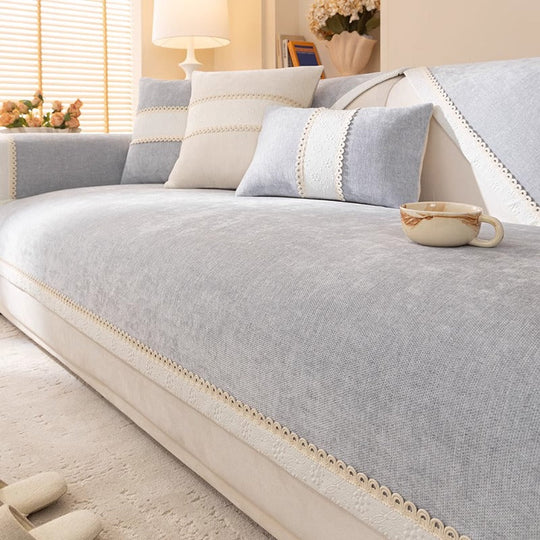 Sofabetræk Til Sofa Med Skridsikker Bagside 2