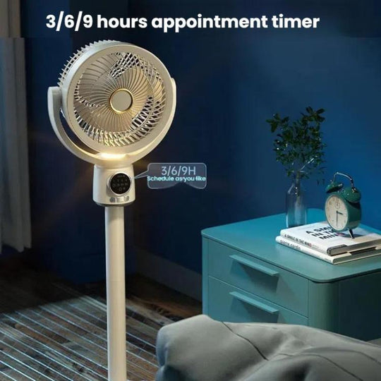 Stående Ventilator med Fjernbetjening og Timer 6