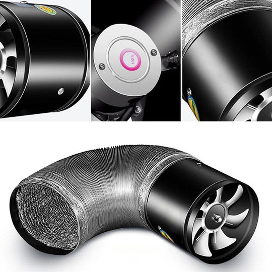 Støjsvag Ventilator til Indendørs Udsugning 6