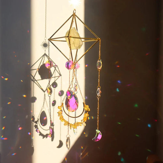 Suncatcher med Healing Krystaller 0