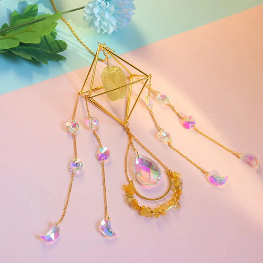 Suncatcher med Healing Krystaller 2
