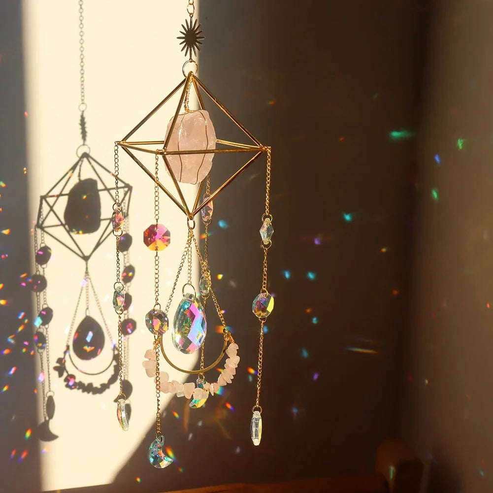 Suncatcher med Healing Krystaller 5