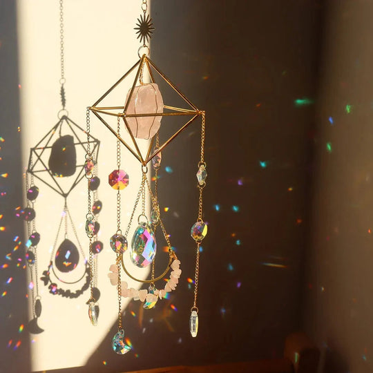 Suncatcher med Healing Krystaller 5
