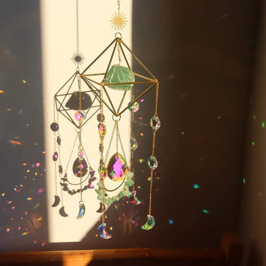 Suncatcher med Healing Krystaller 6