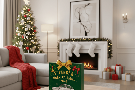 Supercar Adventskalender med Miniaturemodeller 0