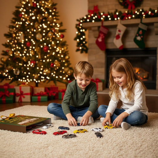 Supercar Adventskalender med Miniaturemodeller 1