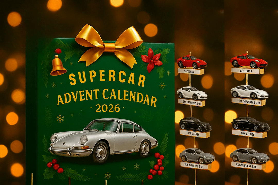 Supercar Adventskalender med Miniaturemodeller 3