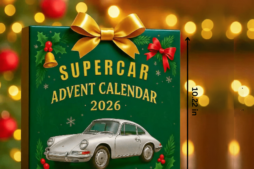 Supercar Adventskalender med Miniaturemodeller 5