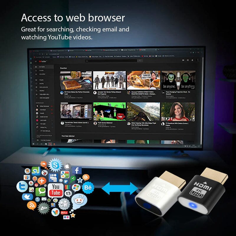 TV Streaming Enhed med HDMI Teknologi 3