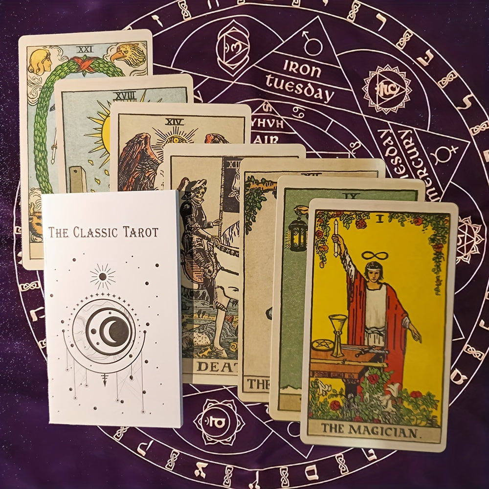 Tarotkort Sæt til Spirituel Udforskning 4