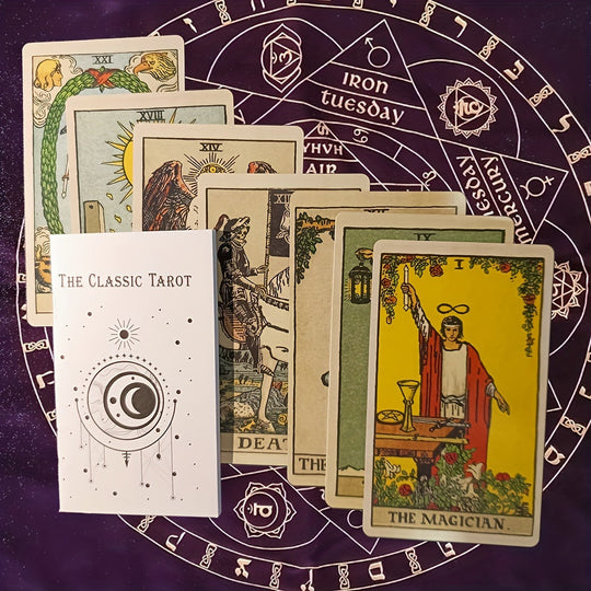 Tarotkort Sæt til Spirituel Udforskning 4
