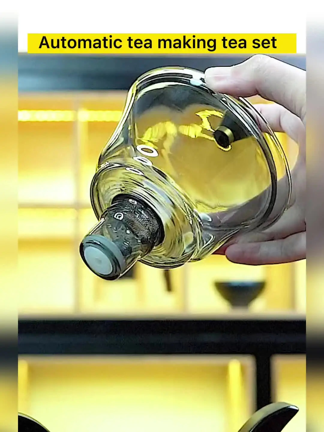 Teapot Sæt med Magnetisk Dropper og Infuser til Te-elskere 8