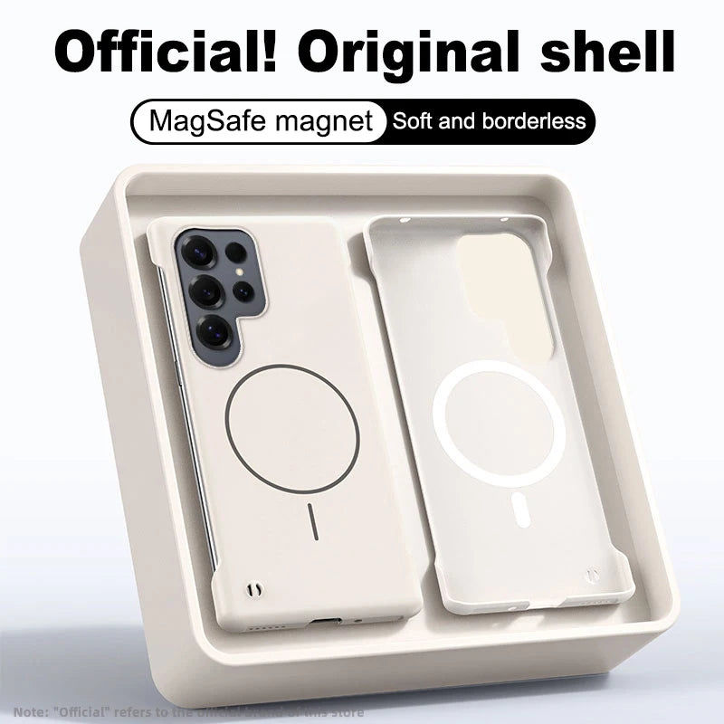 Telefoncover til Samsung Galaxy S25 Edge Magnetisk Slank Design 0