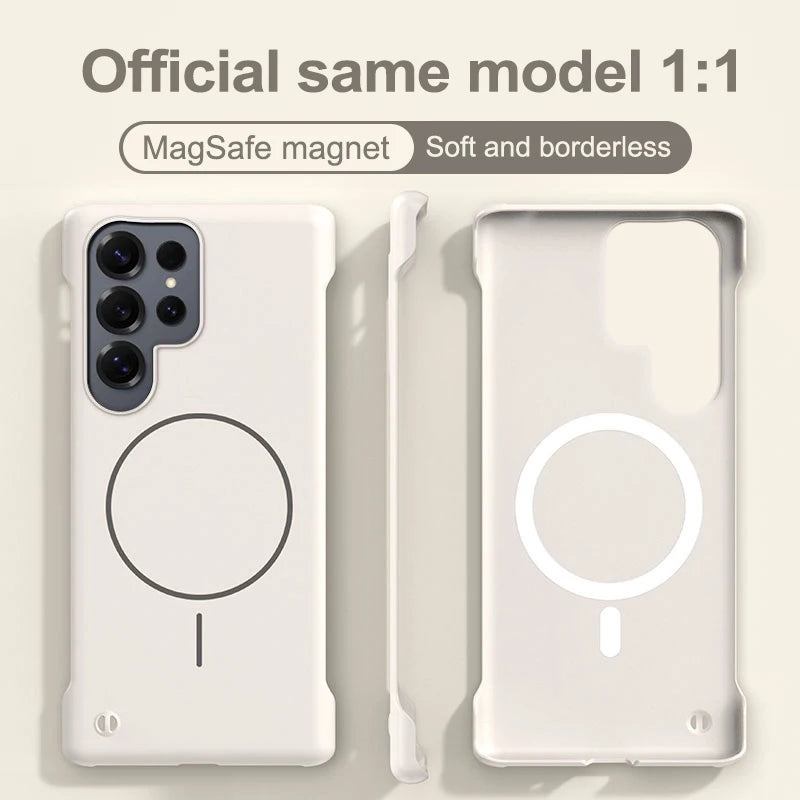 Telefoncover til Samsung Galaxy S25 Edge Magnetisk Slank Design 2