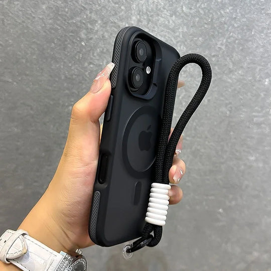 Telefoncover til iPhone med Lanyard og Magnetisk Design 3