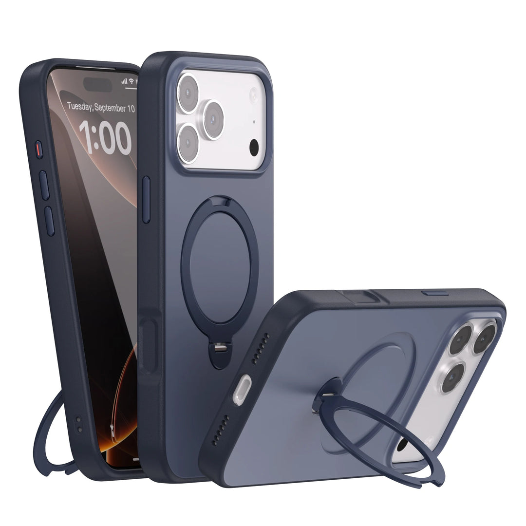 Telefoncover til iPhone med Roterende Stativ 10