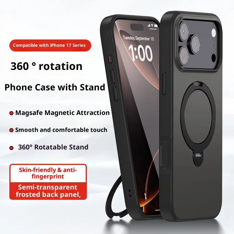 Telefoncover til iPhone med Roterende Stativ 2