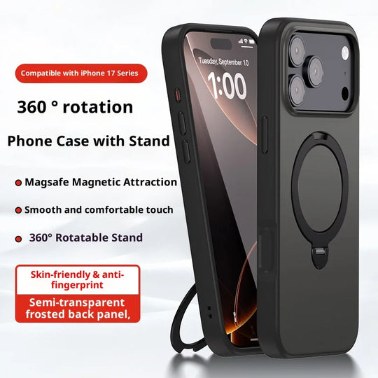 Telefoncover til iPhone med Roterende Stativ 2