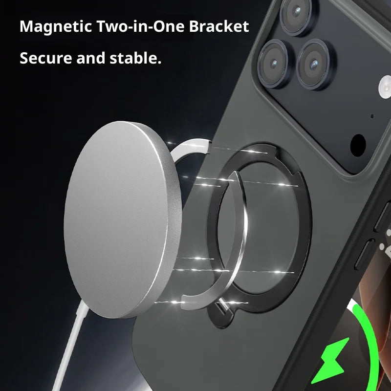 Telefoncover til iPhone med Roterende Stativ 4