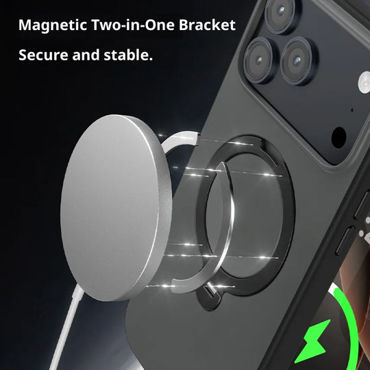 Telefoncover til iPhone med Roterende Stativ 4
