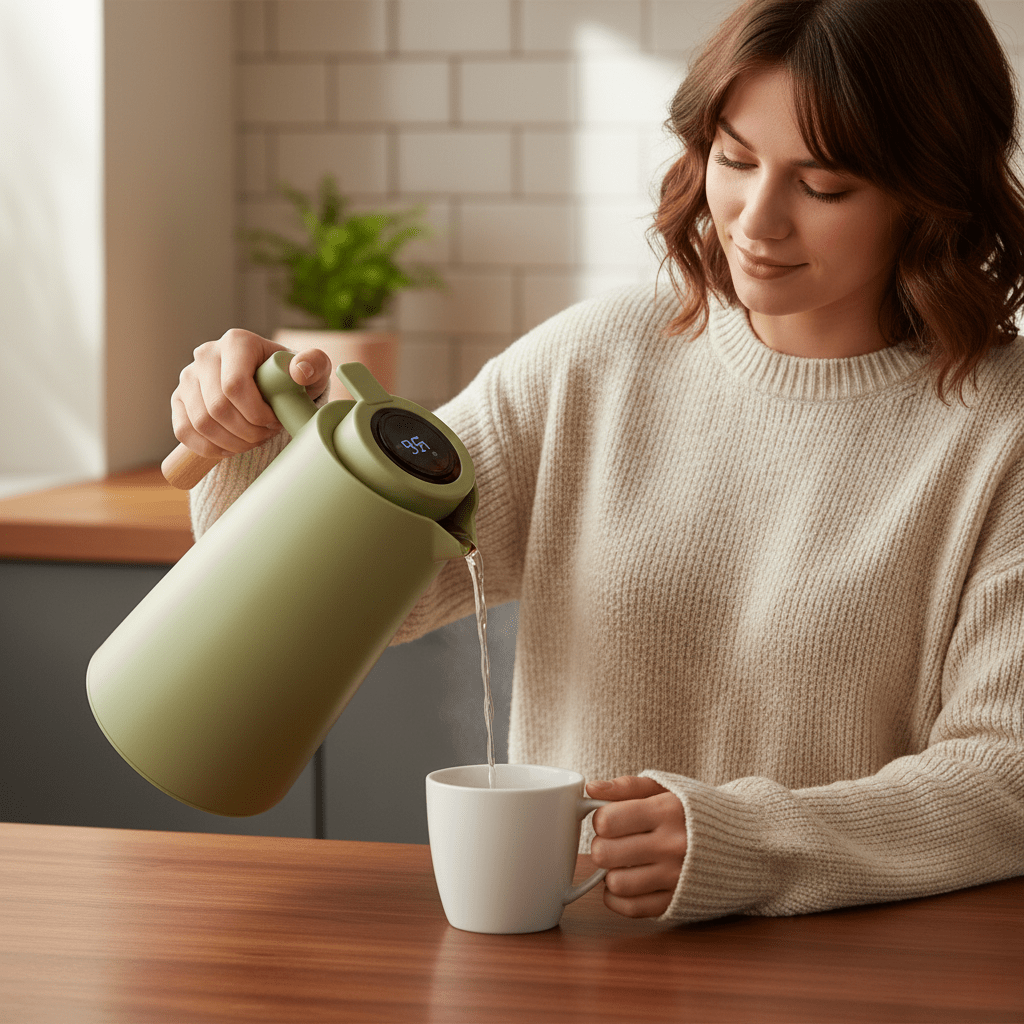 Termokande i Rustfrit Stål Minimalistisk Design 2