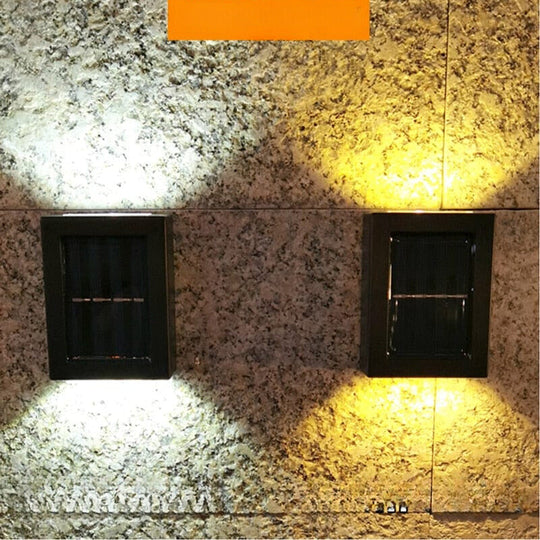 Terrassevæglampe med Solenergi 3