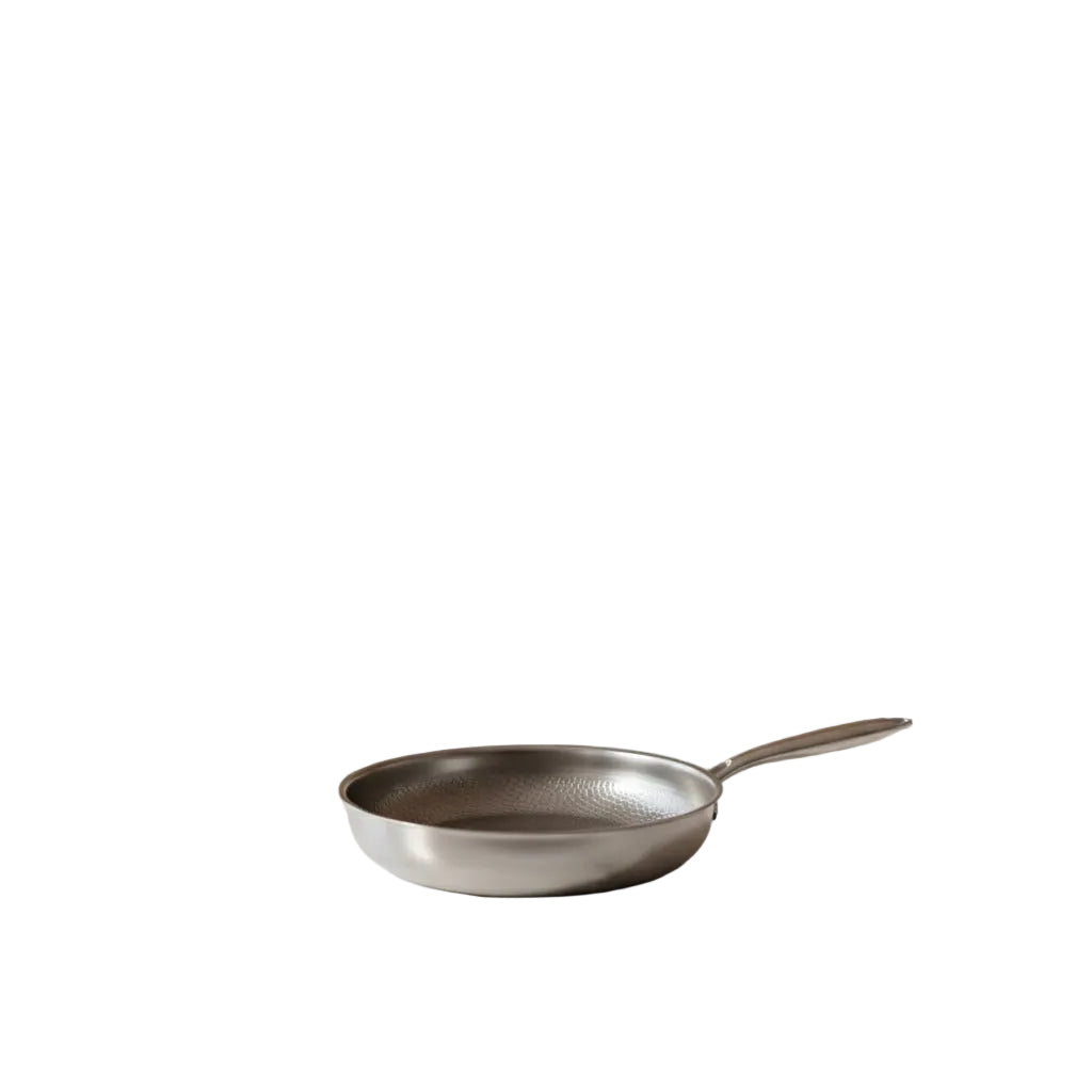 Titanium Stegepande til Induktionskogeplader Håndhamret Design 0