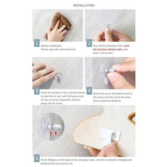 Toiletpapirholder med Fantasifuldt Design til Bad 5