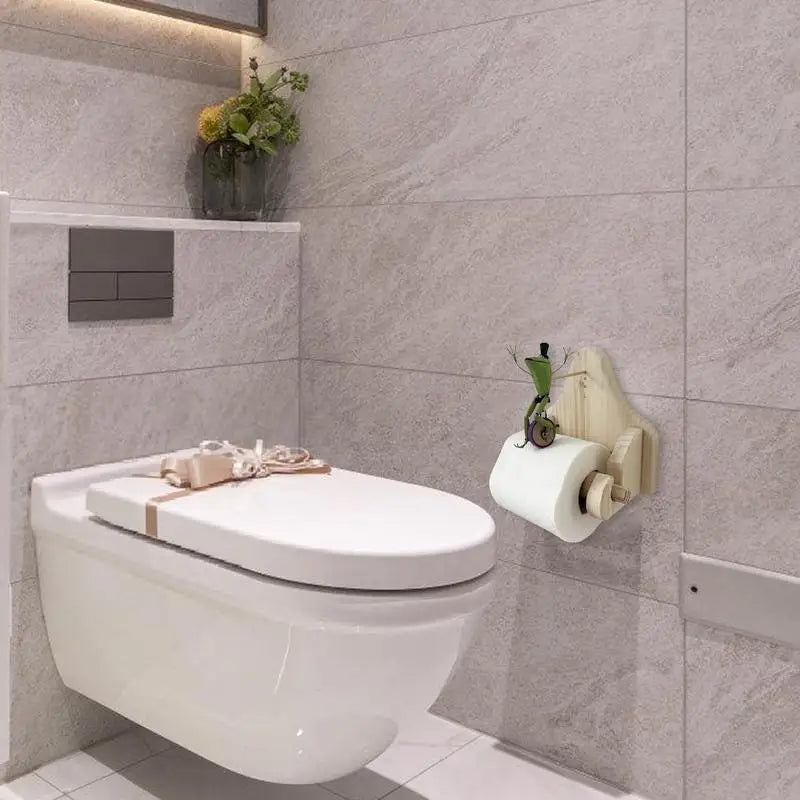 Toiletpapirholder med Frø Design 1
