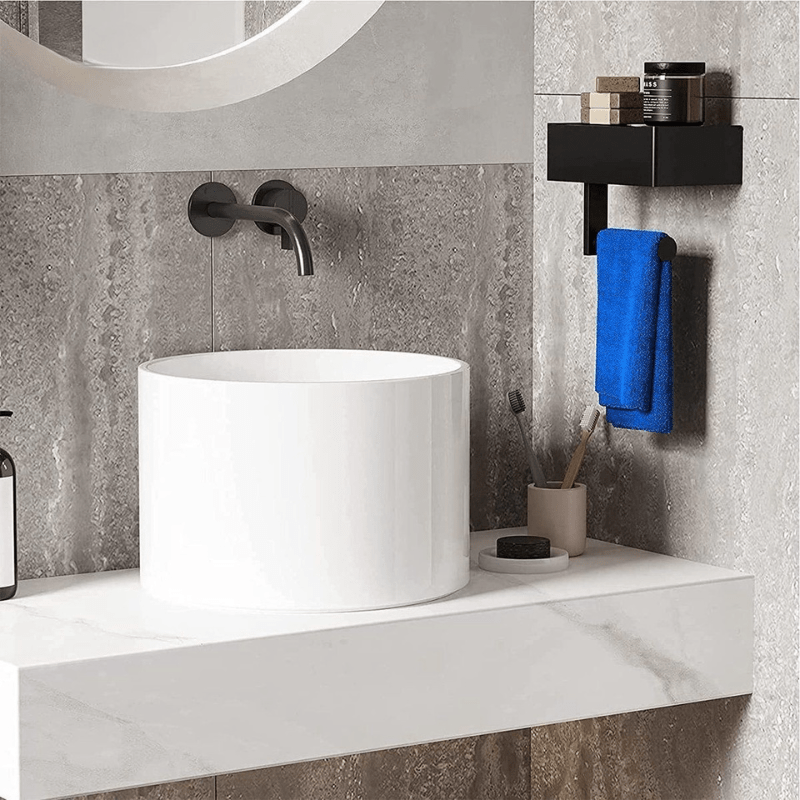 Toiletpapirholder med Multifunktionelt Opbevaringsrum 3