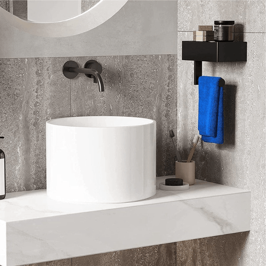 Toiletpapirholder med Multifunktionelt Opbevaringsrum 3