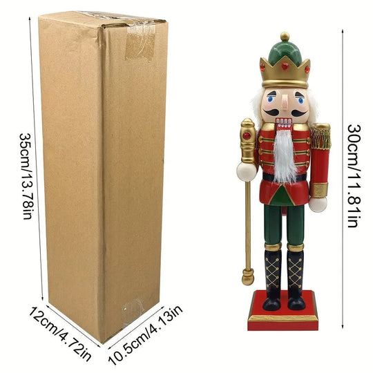 Traditionel Nøddeknækker Figur 30 cm 4