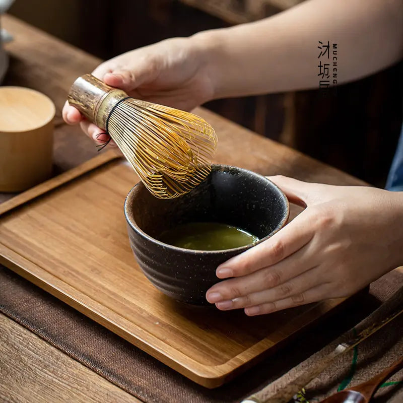 Traditionelt Matcha Gavesæt til Te Ceremonier 4