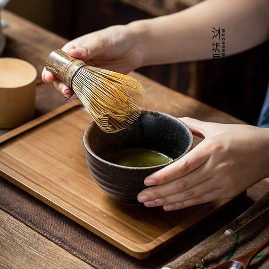 Traditionelt Matcha Gavesæt til Te Ceremonier 4