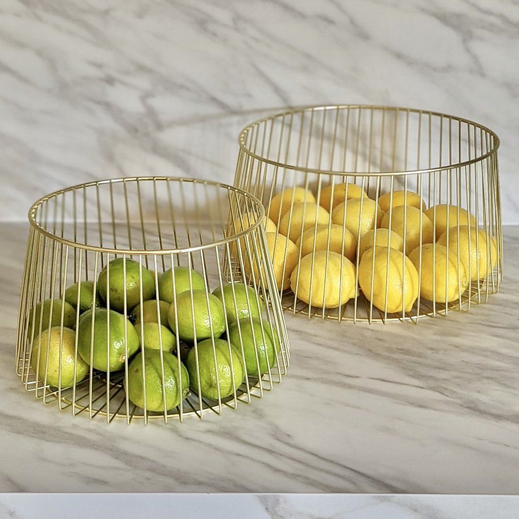 Trådkurv til Køkken og Spiseplads med Moderne Design 1