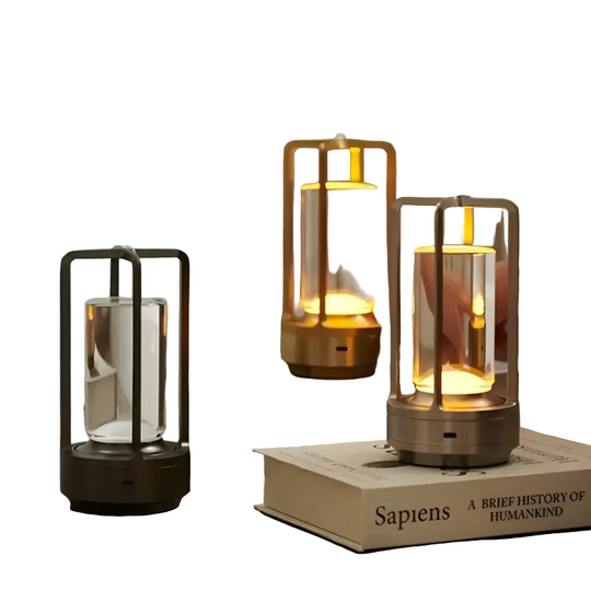 Trådløs Bordlampe Skandinavisk Design Dæmpbar Med Berøringssensor 0