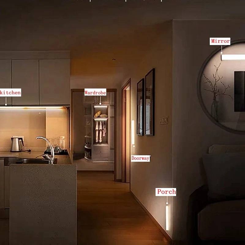 Trådløs LED-lampe med bevægelsesdetektor 3