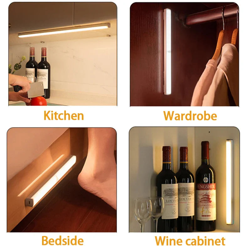Trådløs LED-lampe med bevægelsesdetektor 4