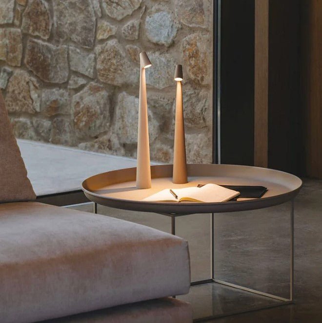 Trådløs LED Læselampe Minimalistisk Design Genopladelig Aluminium 3