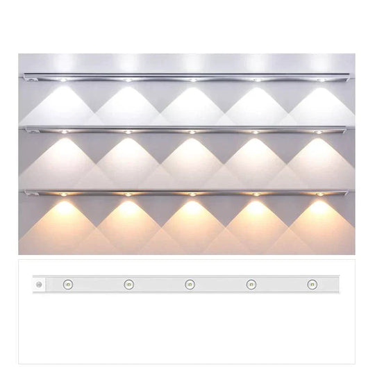Trådløs LED Lampe med Bevægelsessensor og Justerbar Lysfarve 6