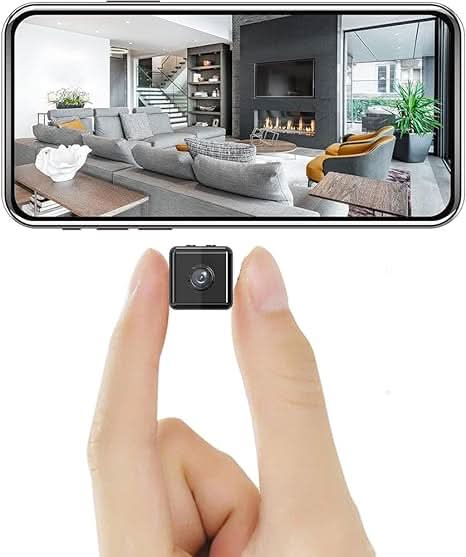 Trådløst Mini Sikkerhedskamera med App Kontrol 1