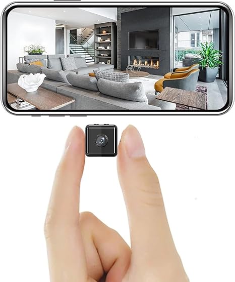 Trådløst Mini WiFi Sikkerhedskamera 1080P med App-Kontrol og Nattesyn 0